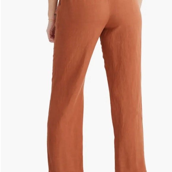 Linen paper bag pants - Picture 2 of 6